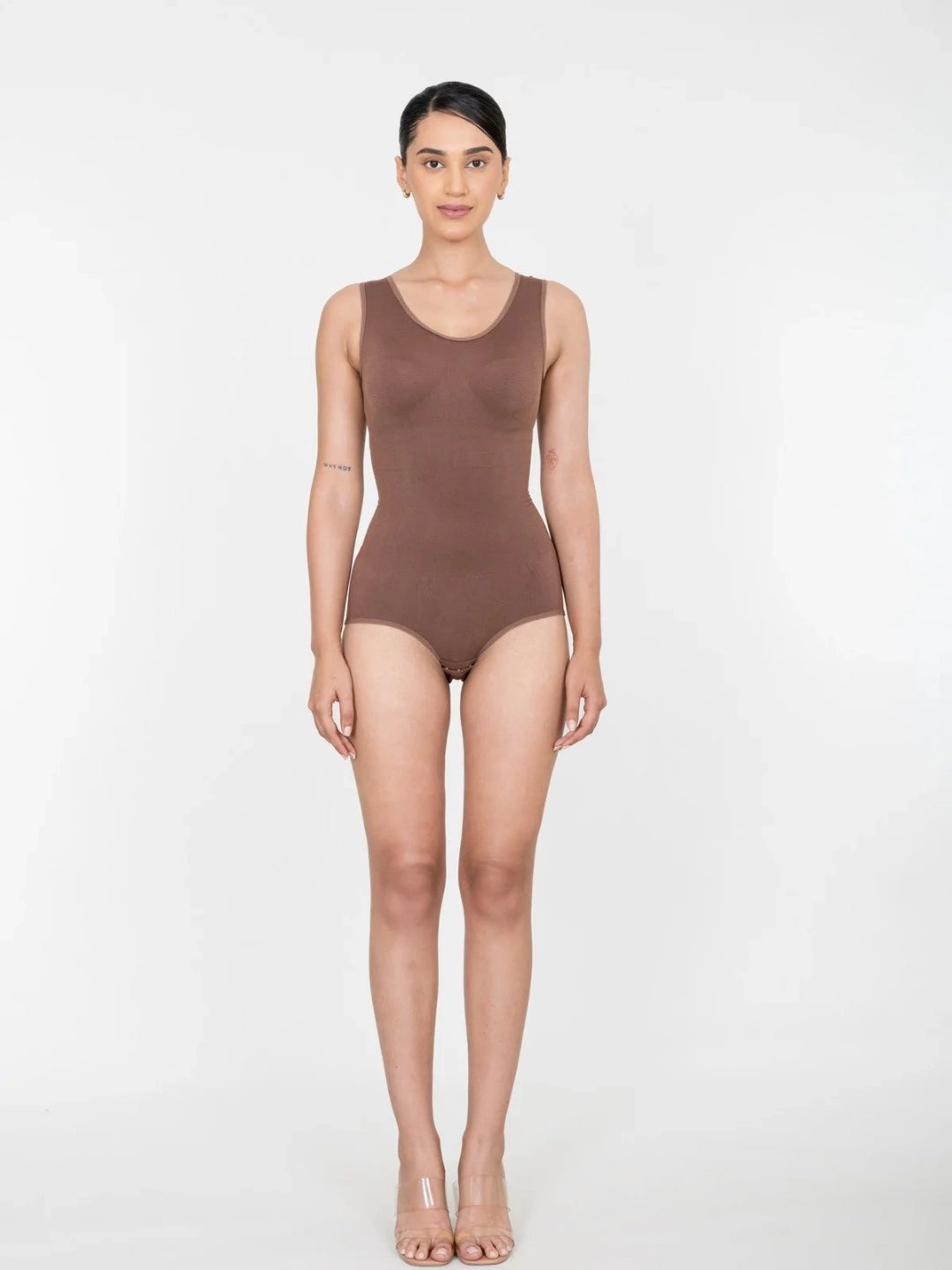 Snatched Wide Strap Bodysuit - Body Shaper