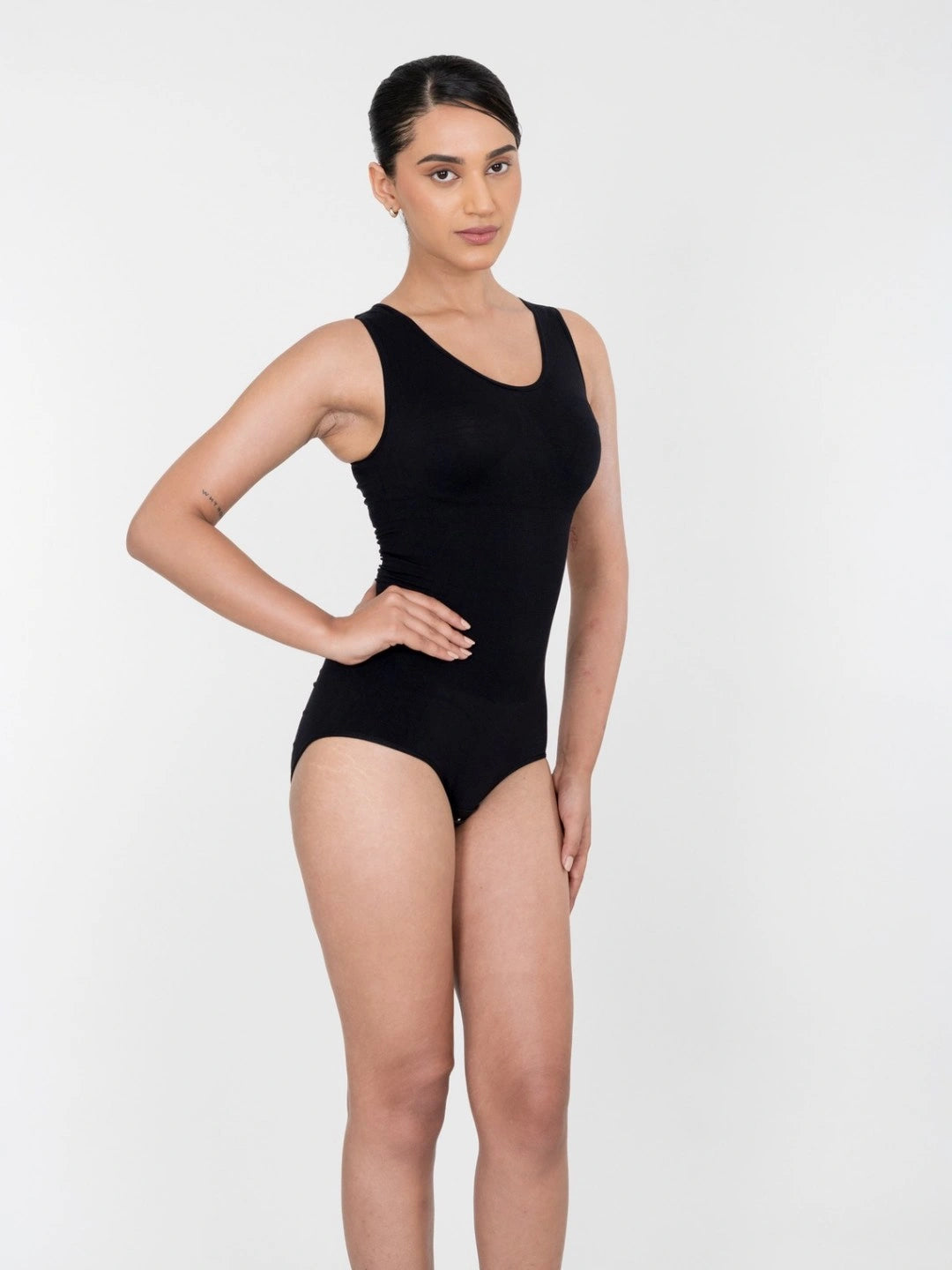 Snatched Wide Strap Bodysuit - Body Shaper