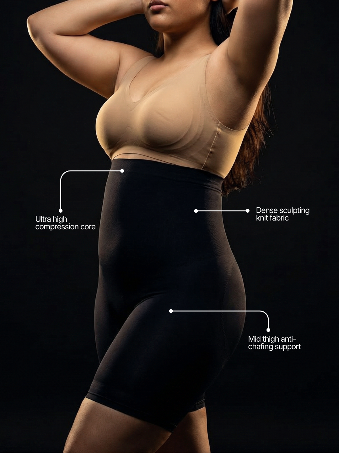 Xtreme High Compression Shaper Shorts