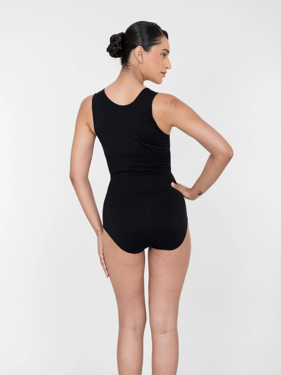 Snatched Wide Strap Bodysuit - Body Shaper