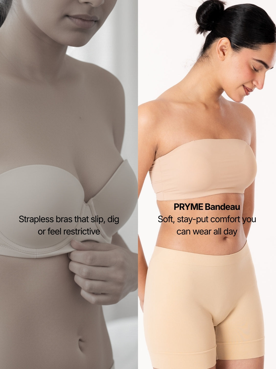 PRYME Bandeau Bra