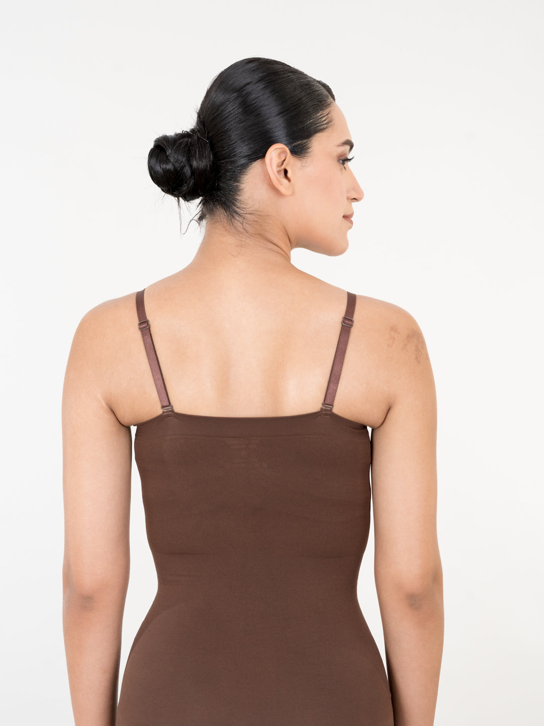 Strapless Mid Thigh Bodysuit  - Body Shaper
