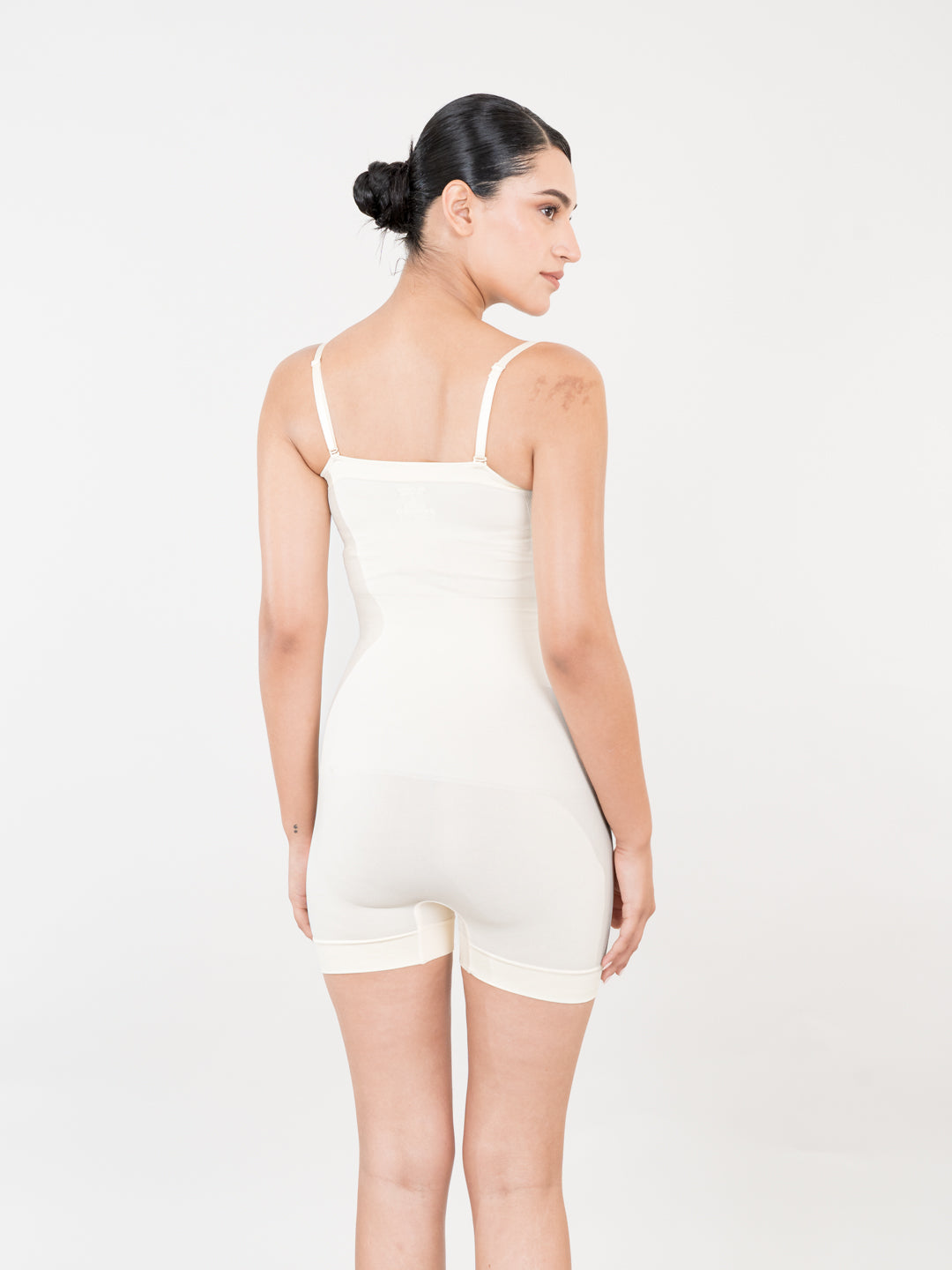 Strapless Mid Thigh Bodysuit  - Body Shaper