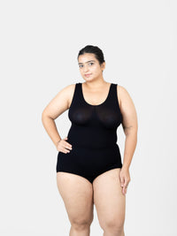 Snatched Wide Strap Bodysuit - Body Shaper