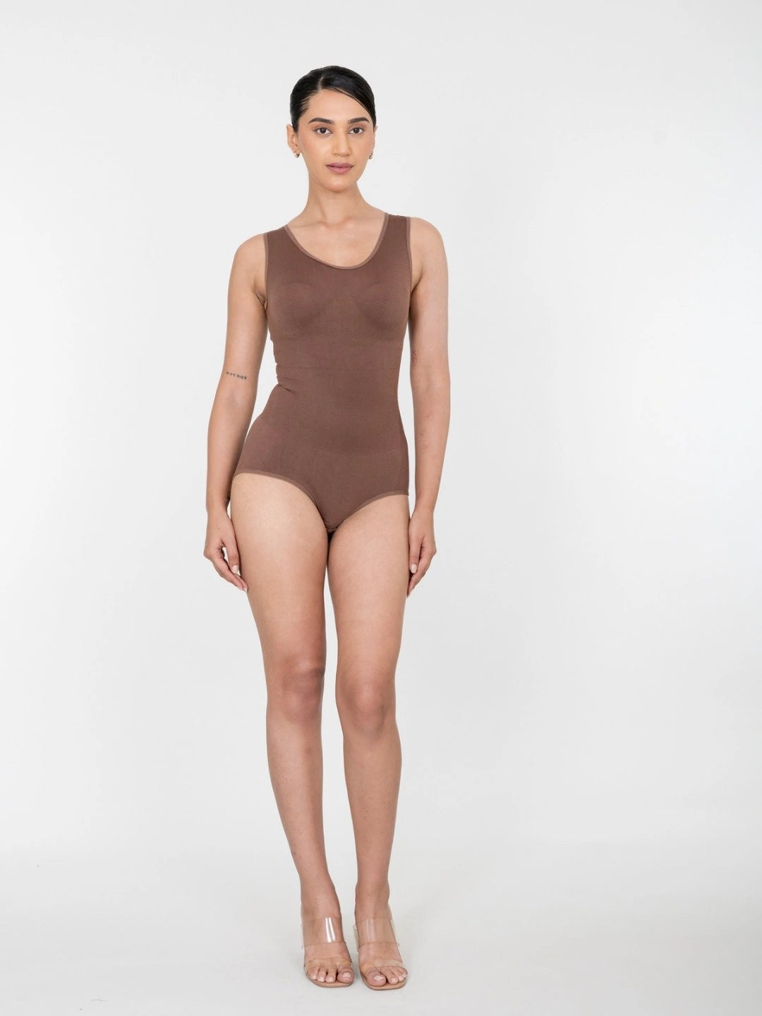 Snatched Wide Strap Bodysuit - Body Shaper