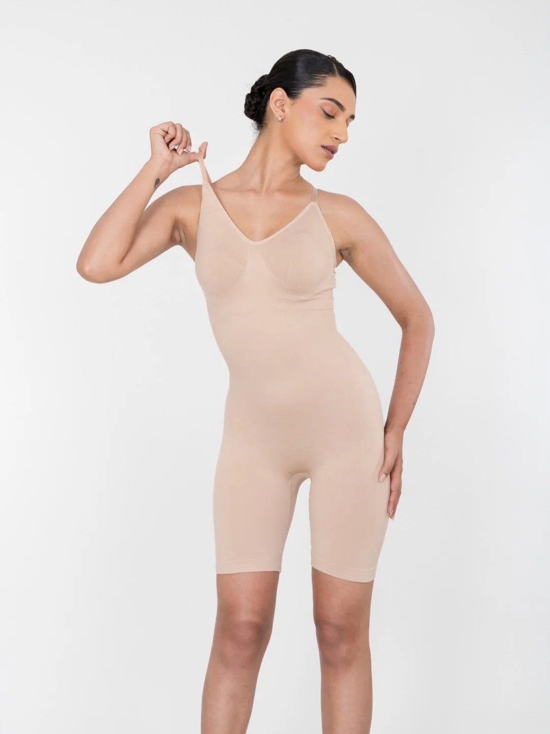 Mid Thigh Bodysuits - Body Shaper